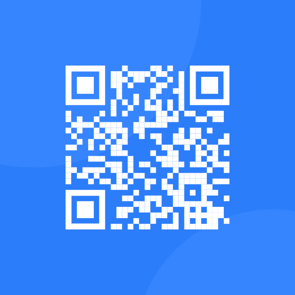 Image of a scannable QR code